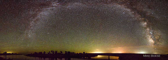 Milky Way Over Green River