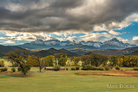 Mt Sneffels and San Juan Mountains
