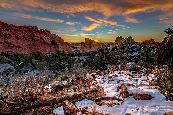 Garden of the Gods Sunrse