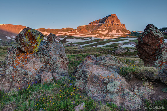 Uncompahgre Peak Alpenglow
