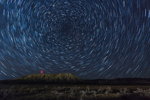 Flat Top and Star Trails