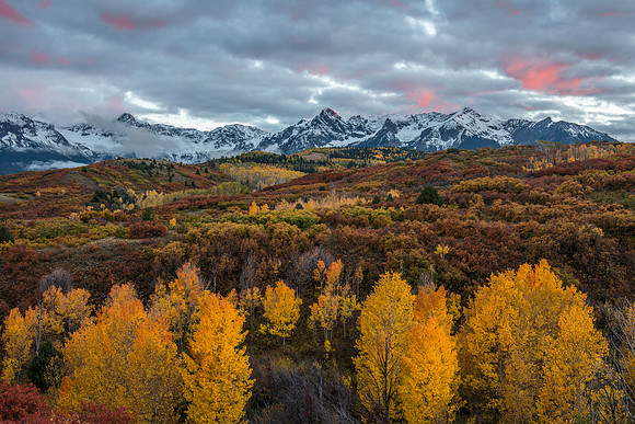 Dallas Divide Sunset