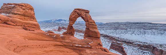 Delicate Arch, Winter