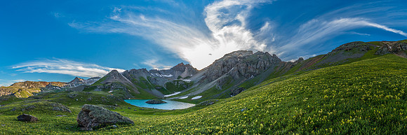 Island Lake Panorama