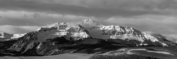 Mystic Wilson Peak in Morning Light