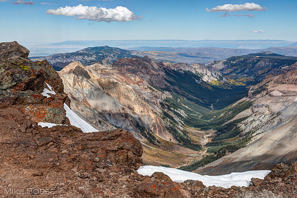 Fall on the Summit of Uncompahgre Peak