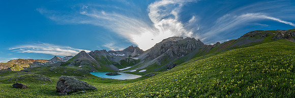 Island Lake Panorama